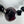 Load image into Gallery viewer, BLACK ONYX & RUBY BESPOKE HESPERA NECKLACE 21-25" (AH 8)