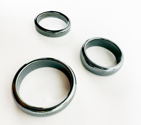BRAZILIAN HEMATITE CRYSTAL RING