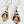 Load image into Gallery viewer, MULTISTONES INLAY EARRINGS (LB8)