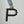 Load image into Gallery viewer, LETTER "P"