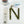 Load image into Gallery viewer, LETTER "N"