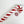 Load image into Gallery viewer, 2 - 7'5" HAND PAINTED RED & WHITE CANDY CANE ORNAMENT