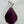 Load image into Gallery viewer, NATIVE HANDMADE PURPLE SPINY DROP PENDANT (CO 63)