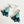Load image into Gallery viewer, KINGMAN TURQUOISE BEAR CLAW EARRINGS BY PTW