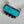 Load image into Gallery viewer, BLUE RIDGE TURQUOISE ADJUSTABLE BAR NECKLACE 18-20" (CO 68)