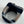 Load image into Gallery viewer, BLACK AGATE & HEMATITE GEMFIRE RING SIZE 8" (MW 314)