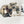 Load image into Gallery viewer, NATIVE HANDMADE SONORAN GOLD TURQUOISE ADJUSTABLE HOURGLASS RING BY LARRY KAYE