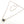 Load image into Gallery viewer, (MARKDOWN ALERT!) FACETED GRADE A LAB ROSE GOLD FLOWER NECKLACE (16-22") (DF9)