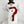 Load image into Gallery viewer, 7 - 16" GLITTERED SNOWMAN WITH FELT HAT & RED SCARF
