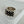 Load image into Gallery viewer, BLACK ONYX CLUSTER RING SIZE 9.5 (MW 249)