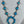 Load image into Gallery viewer, DESERT SKIES BLUE RIDGE TURQUOISE MINI SQUASH 20" (CO 2)
