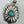Load image into Gallery viewer, 1.25" JOAN BEGAY NAVAJO TURQUOISE CONCHO PENDANT (CO 17)