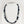Load image into Gallery viewer, (MARKDOWN ALERT‼️) MOTHER-OF-PEARL & BLACK ONYX NECKLACE WITH WHITE TOPAZ-STUDDED LOBSTER CLASP NECKLACE 22" (MW 157)