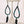 Load image into Gallery viewer, NAVAJO PEARLS & MINE 8 TURQUOISE FEATHER EARRINGS (EL 4)