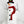 Load image into Gallery viewer, 7 - 16" GLITTERED SNOWMAN WITH FELT HAT & RED SCARF