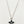 Load image into Gallery viewer, BLACK SUNSTONE & WHITE TOPAZ NECKLACE 16-22" (AW16)