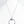 Load image into Gallery viewer, WHITE BUFFALO TURQUOISE STATEMENT NECKLACE 16-22" (MW 179)