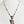 Load image into Gallery viewer, RHODOCHROSITE LIGHTNING BOLT NECKLACE 16-22" (RB 66)
