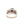Load image into Gallery viewer, (MARKDOWN ALERT!) FACETED SAPPHIRES & WHITE TOPAZ ROSE GOLD HEART RING SIZE 12 (DF10)