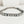 Load image into Gallery viewer, LAB-GROWN WHITE SAPPHIRE TENNIS BRACELET 7" (RB 60)