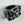 Load image into Gallery viewer, BLACK AGATE & HEMATITE GEMFIRE RING SIZE 8" (MW 314)