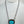 Load image into Gallery viewer, NATIVE HANDMADE GILBERT PLATERO KINGMAN TURQUOISE ADJUSTABLE NECKLACE (AH 13)