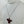 Load image into Gallery viewer, FACETED RUBY PAW PRINT NECKLACE 16-22" (LB 92)