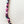 Load image into Gallery viewer, PURPLE & PINK DAHLIA BEADED NECKLACE 18"