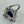 Load image into Gallery viewer, BLACK ONYX & CUT SAPPHIRE HESPERA O.G. RING SIZE 8 (MW 321)