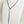 Load image into Gallery viewer, ALL SILVER & WHITE TOPAZ SNAKE LARIAT (PW 10)