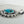 Load image into Gallery viewer, SHEILA TSO KINGMAN FLOWER CONCHO PENDANT (CO 59)