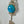 Load image into Gallery viewer, KINGMAN TURQUOISE KEY NECKLACE 16" (LF 6)