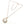 Load image into Gallery viewer, RAINBOW MOONSTONE & WHITE SAPPHIRE CRESCENT MOON & SUN NECKLACE BY HESPERA (16-22") (DF25)