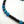 Load image into Gallery viewer, SILVER SHEEN OBSIDIAN &amp; APATITE PEARLS WITH WHITE TOPAZ STUDDED CLASP NECKLACE 22" (MW 447)
