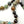 Load image into Gallery viewer, HAND CARVED JADE &amp; MALA GARNET &amp; AMAZONITE HARMONY NECKLACE 40" (MW 439)
