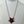 Load image into Gallery viewer, PINK DAHLIA STAR NECKLACE SIGNED BY DESERT SKIES ADJUSTABLE UP TO 20&quot; (DC 6)

