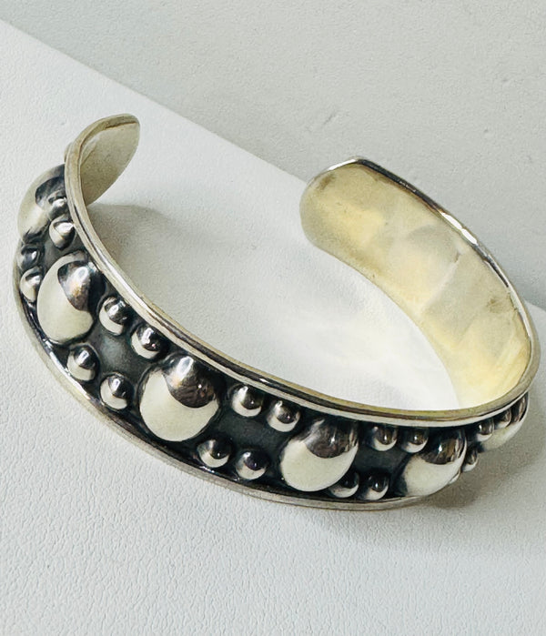 ALL STERLING SILVER CUFF (MW 365)