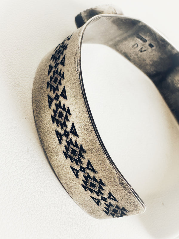 PALOMINO VERASCITE CUFF SIGNED BY DREW WINSLOW (MW 209)