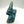 Load image into Gallery viewer, PATRICK YAZZIE NATIVE HANDMADE MORENCI TURQUOISE LIGHTNING BOLT ADJUSTABLE RING (NP 30)
