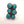 Load image into Gallery viewer, STERLING SILVER BLUE RIDGE TURQUOISE CLUSTER ADJUSTABLE RING (LR 6)
