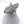Load image into Gallery viewer, WHITE BUFFALO TURQUOISE &amp; STERLING SILVER MOO MOO ADJUSTABLE RING (LR 5)
