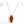 Load image into Gallery viewer, ROSE GOLD SUGAR SKILL CITRINE NECKLACE 16-22" BY HESPERA (AM 15)
