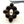 Load image into Gallery viewer, BLACK ONYX STERLING SILVER ADJUSTABLE RING (JR 109)
