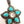 Load image into Gallery viewer, KINGMAN TURQUOISE MOP STERLING SILVER FLOWER PENDANT (RF 14)
