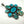 Load image into Gallery viewer, JESUS VEGA MULTITURQUOISE GIANT CLUSTER NATIVE HANDMADE STATEMENT PENDANT 5" (LL 26)
