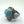 Load image into Gallery viewer, DOMINICAN LARIMAR CLUSTER STATEMENT SS RING SIZE 11 (LL 18)
