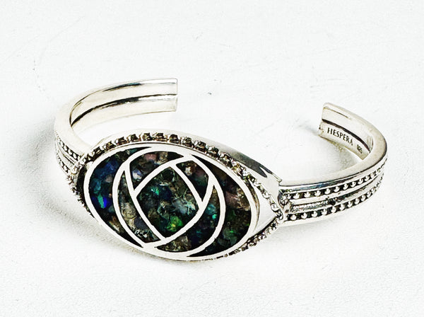MULTICOLOR OPAL EVIL EYE HESPERA CUFF (MW 186)