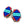 Load image into Gallery viewer, NATIVE HANDMADE SBT LAPIS &amp; CORAL MULTITSONES STATEMENT POST BACK EARRINGS BY S. SKEETS (AM 2)
