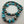 Load image into Gallery viewer, NATIVE HANDMADE NAVAJO SAUCER PEARLS &amp; TURQUOISE STRETCH BRACELETS (CO 126)
