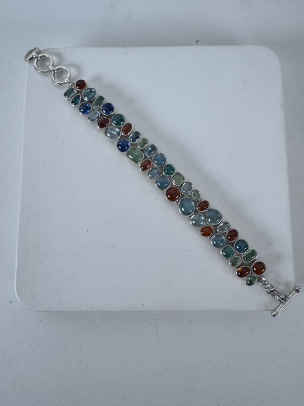 MULTI KYANITE 7-8" BRACELET (MW 285)